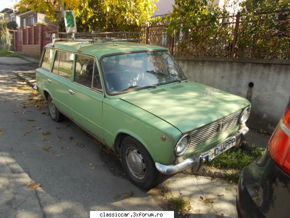 O mica/mare vanatoare - Lada 1200 combi, gasita la Hunedoara, jud. HD - Am vazut prin Romania