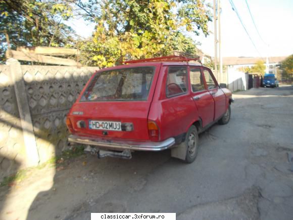 O mica/mare vanatoare - Renault 12 break, gasit la Hunedoara, jud. HD - Am vazut prin Romania