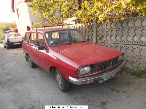 O mica/mare vanatoare - Renault 12 break, gasit la Hunedoara, jud. HD - Am vazut prin Romania