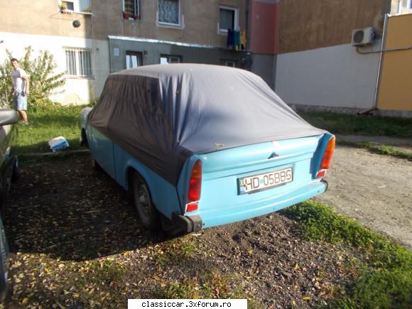 O mica/mare vanatoare - Trabant 601, gasit la Hunedoara, jud. HD - Am vazut prin Romania