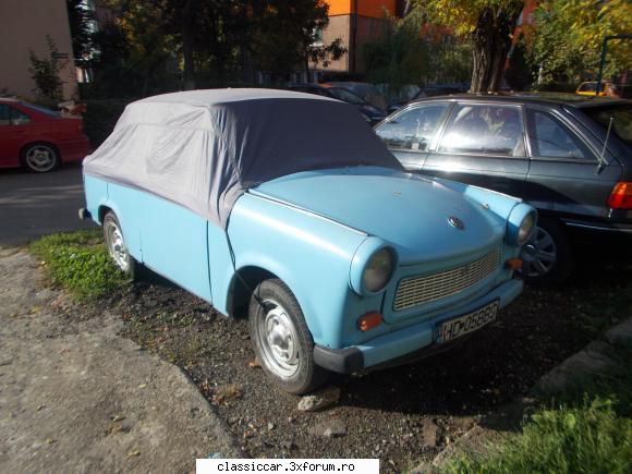 O mica/mare vanatoare - Trabant 601, gasit la Hunedoara, jud. HD - Am vazut prin Romania