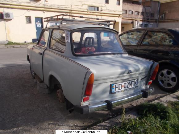 O mica/mare vanatoare - Trabant 601, gasit la Hunedoara, jud. HD - Am vazut prin Romania