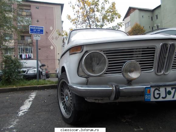 O mica/mare vanatoare - BMW 1600, gasit la Targu Jiu, jud. GJ GJ = Good - Am vazut prin Romania