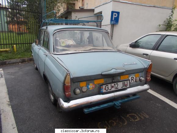 O mica/mare vanatoare - Moskvich 408, gasit la Targu Jiu, jud. GJ - Am vazut prin Romania