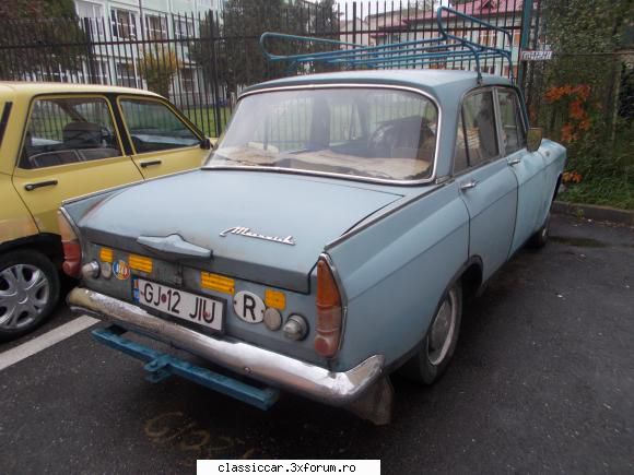O mica/mare vanatoare - Moskvich 408, gasit la Targu Jiu, jud. GJ - Am vazut prin Romania