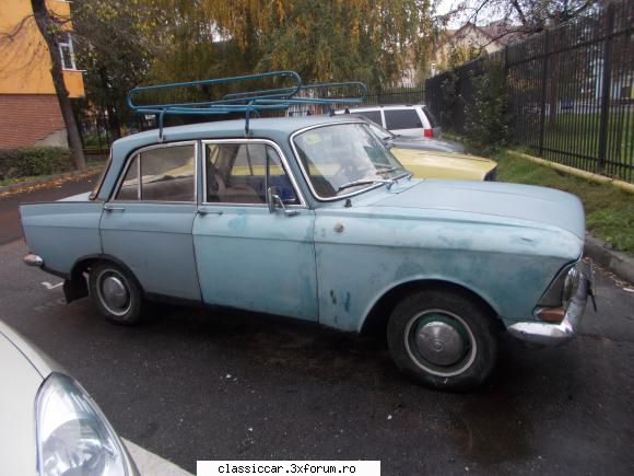 O mica/mare vanatoare - Moskvich 408, gasit la Targu Jiu, jud. GJ - Am vazut prin Romania