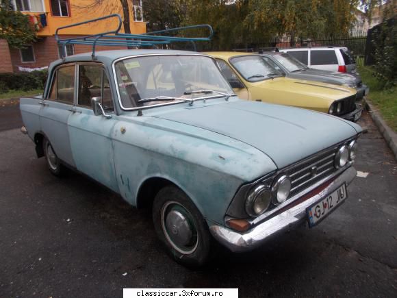 O mica/mare vanatoare - Moskvich 408, gasit la Targu Jiu, jud. GJ - Am vazut prin Romania