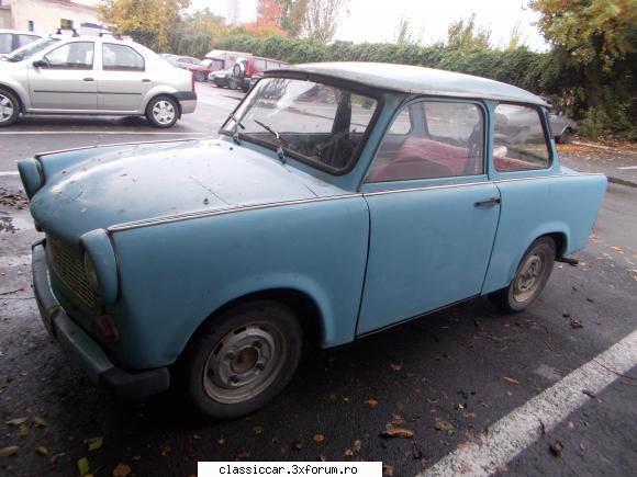 O mica/mare vanatoare - Trabant 601, gasit la Targu Jiu, jud. GJ - Am vazut prin Romania
