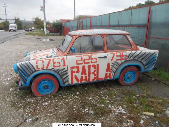O mica/mare vanatoare - Trabant 601, gasit la Dragoieni, jud. GJ - Am vazut prin Romania