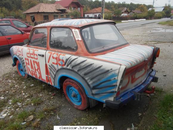 O mica/mare vanatoare - Trabant 601, gasit la Dragoieni, jud. GJ - Am vazut prin Romania