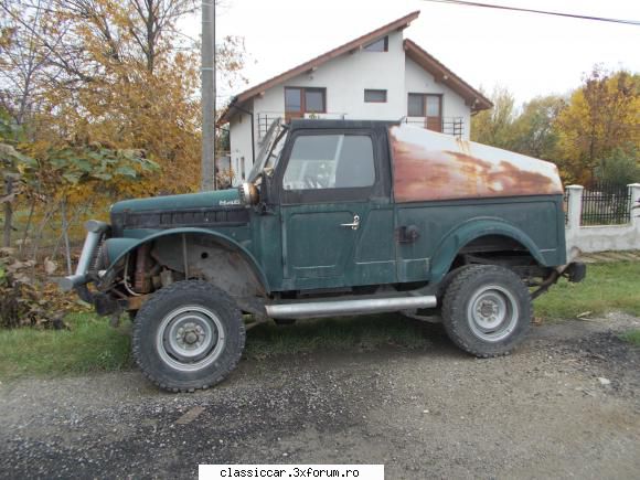 O mica/mare vanatoare - ARO M461, gasit la Targu Jiu, jud. GJ - Am vazut prin Romania