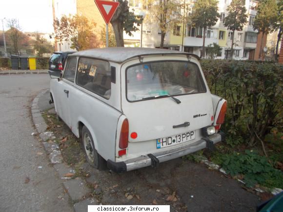 O mica/mare vanatoare - Trabant 601combi - Am vazut prin Romania