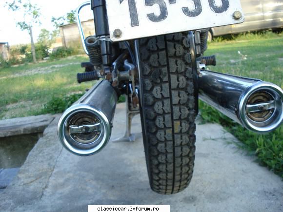 O nou� achizitie : JAWA 350 - si cauciucul ca nou - Prezentare motociclete, motorete si biciclete de colectie
