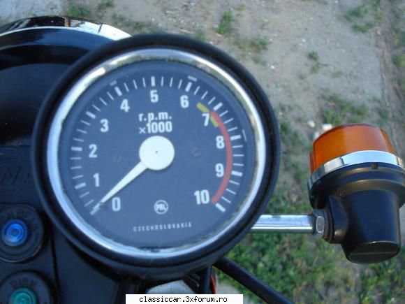 O nou� achizitie : JAWA 350 - turometrul, o rarita - Prezentare motociclete, motorete si biciclete de colectie
