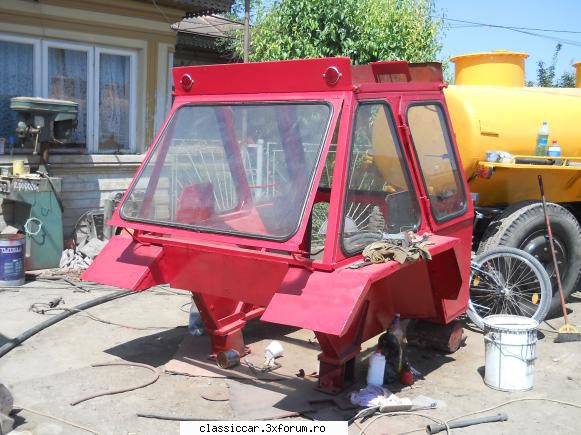 O noua achizitie --Tractor U650 - Iata cabina recondition - Coltul camionagiului si tractoristului oldtimerist