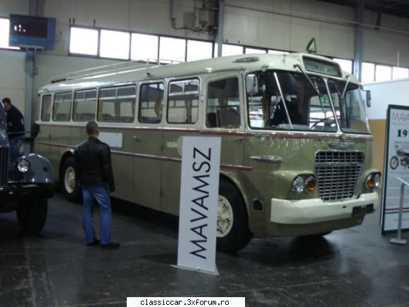 Oldtimer Show Budapesta 22 Mar 2015 - Un Ikarus foarte frumos - Arhiva evenimente 2015