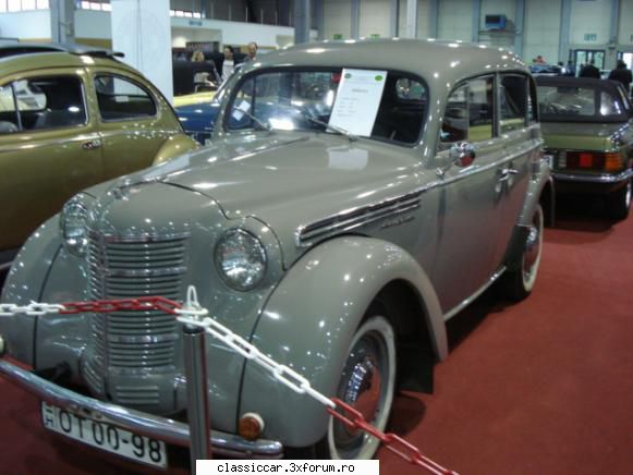 Oldtimer Show Budapesta 22 Mar 2015 - Moskvich inspirat din Opel - Arhiva evenimente 2015
