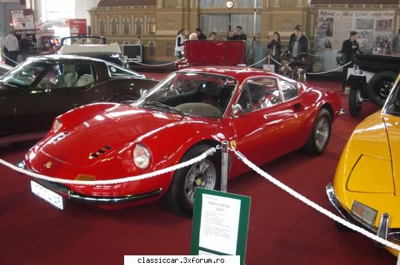 Oldtimer expo Budapest 2010 - Ferrari Dino 1972-bol - Hungarian corner