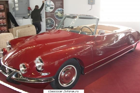 Oldtimer expo Budapest 2010 - Citroen DS kabrio (nem ezt restauralta a - Hungarian corner