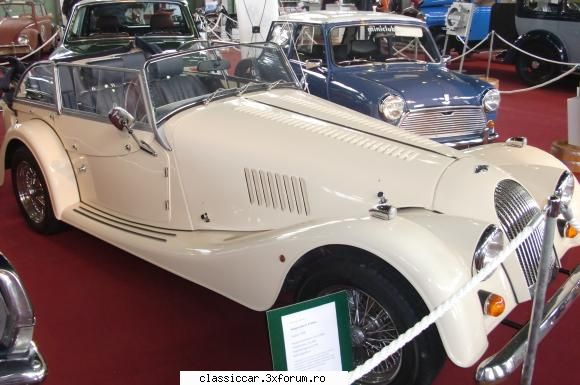 Oldtimer expo Budapest 2010 - Morgan Plus uleses Morgan) - Hungarian corner