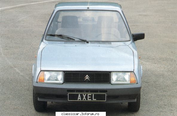 Oltcit-File de istorie - Citro�n Axel 12 TRS - 1988 Nr1 - File de istorie