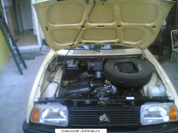 Oltcit Club-1986 - compartiment motor - Prezentare masini