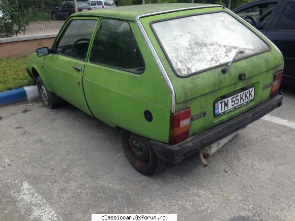 Oltcit Club 1983 - Aripa dreapta fata a fost lovita si e reparata - Prezentare masini