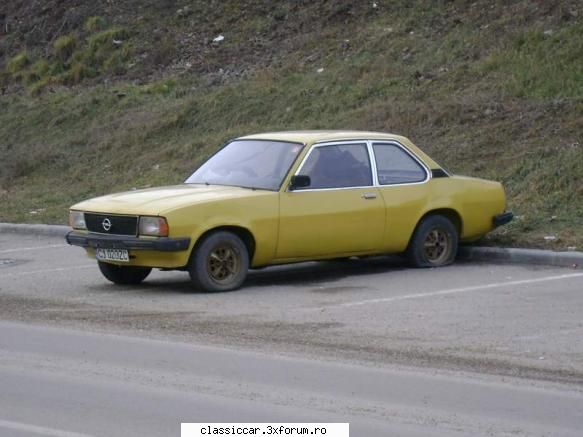 Opel Ascona B - Azi am fost in zona aia si pe str Rasaritului - Am vazut prin Cluj-Napoca