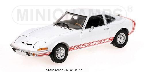 Opel GT - Pentru cine doreste una bucata macheta Opel GT - Modelism si machetute