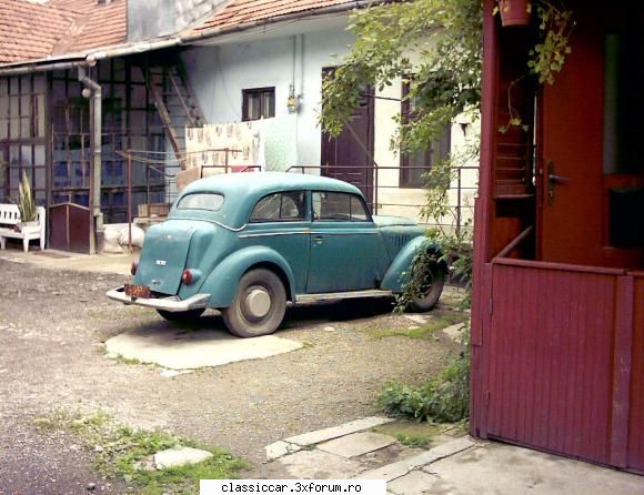 Opel Kadett 1940 si Hanomag Sturm-Roadster 1939 - Are tablaria si sasiul in stare - Am vazut prin Cluj-Napoca