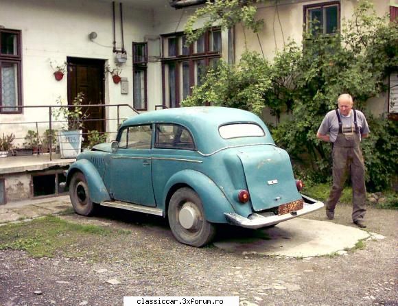 Opel Kadett 1940 si Hanomag Sturm-Roadster 1939 - Si domnu Szabo, mecanicul, care - Am vazut prin Cluj-Napoca