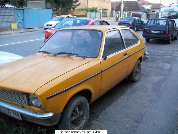 Opel Kadett C City - am incercat sa-l cumpar dar motorul era gata - Am vazut prin Cluj-Napoca