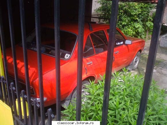 Opel Kadett Limo - pe strada sobarilor intr-o curte - Am vazut prin Cluj-Napoca