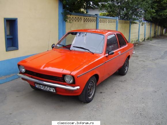 Opel Kadett.c limo 1,2l 1977 - Si acum cateva dupa restaurare - Prezentare masini