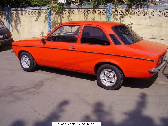 Opel Kadett.c limo 1,2l 1977 - niste poze cu noile jenti ATS montate - Prezentare masini