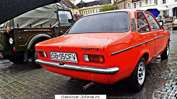 Opel Kadett.c limo 1,2l 1977 - Retroparada Primaverii 2015 - Prezentare masini