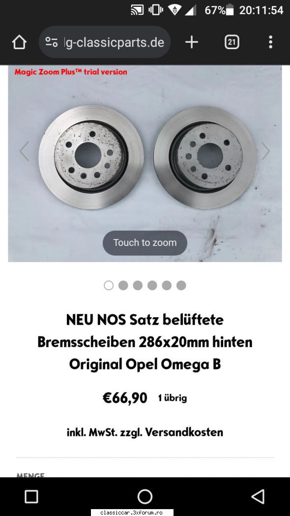 Opel Omega B 2.0i din 1995 - Am gasit si ultimul set de discuri spate stoc - Prezentare masini
