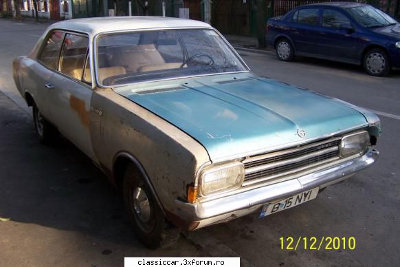 Opel Rekord C '72 "Sparrow" - si inca una cu "inainte" :) - Prezentare masini