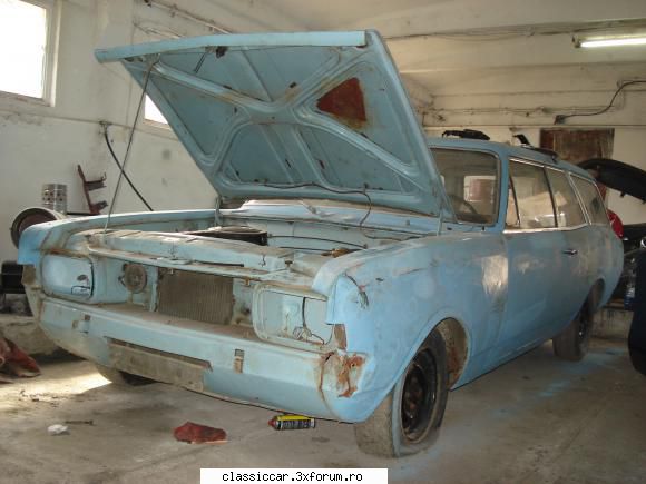Opel Rekord C carAvan - Dezechiparea,pana una-alta - Reconditionari si Restaurari