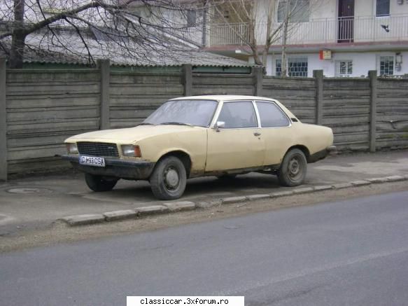 Opel Rekord D - Un Opel Rekord D in stare ruginita, dar cu care - Am vazut prin Cluj-Napoca