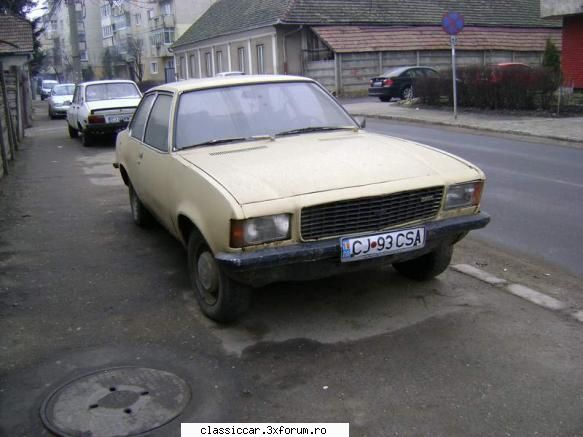 Opel Rekord D - Este in cart. Marasti, pe str Gorunului, langa - Am vazut prin Cluj-Napoca