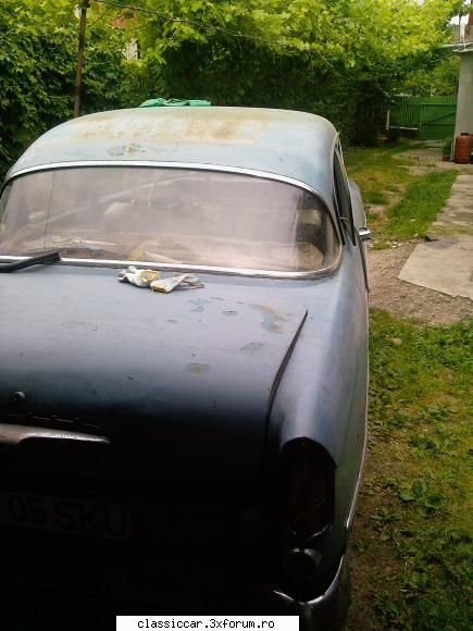 Opel Rekord Olympia P1 1959 - starea initiala era destul de rea...cateva gauri - Prezentare masini