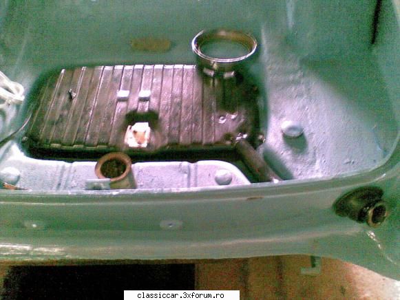 Opel Rekord P1 - Rezervorul,curatat si revopsit - Reconditionari si Restaurari