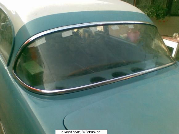 Opel Rekord P1 - Si luneta...cu ornamentul original - Reconditionari si Restaurari