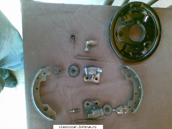 Opel Rekord P1 - sistemul de franare - Reconditionari si Restaurari