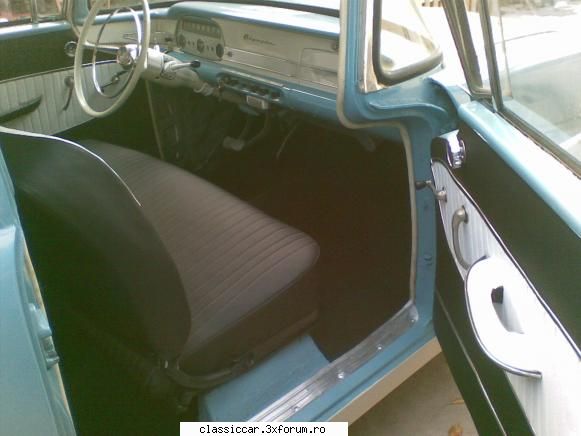 Opel Rekord P1 - gata...interiorul este 90% gata...mai are cateva - Reconditionari si Restaurari