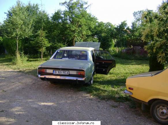 Opel Rekord c 1968 - Azi m-o viziata bandrei, cu Commodore-ul - Prezentare masini
