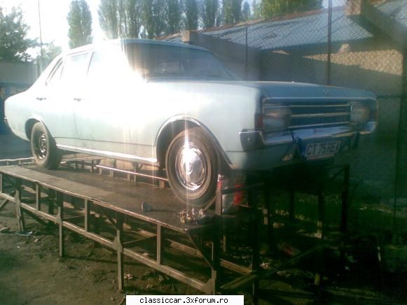 Opel Rekord c 1968 - masina la mecanici pe rampa ! la inlocuirea - Prezentare masini