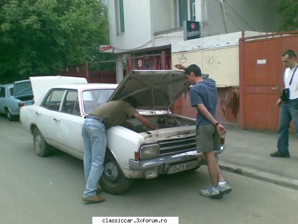 Opel Rekord c 1968 - masina a pornit la cheie! :) dupa care am - Prezentare masini