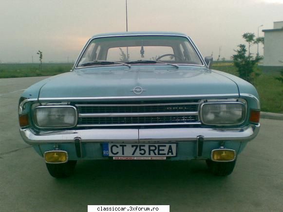 Opel Rekord c 1968 - rek bleu in drumul de intoarcere catre CONSTANTA - Prezentare masini